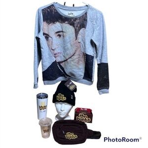 NEW❗️Collector’s BIEB ( Justin Bieber) Tim Horton Pack Mug/Fanny Pack/Hat/Shirt